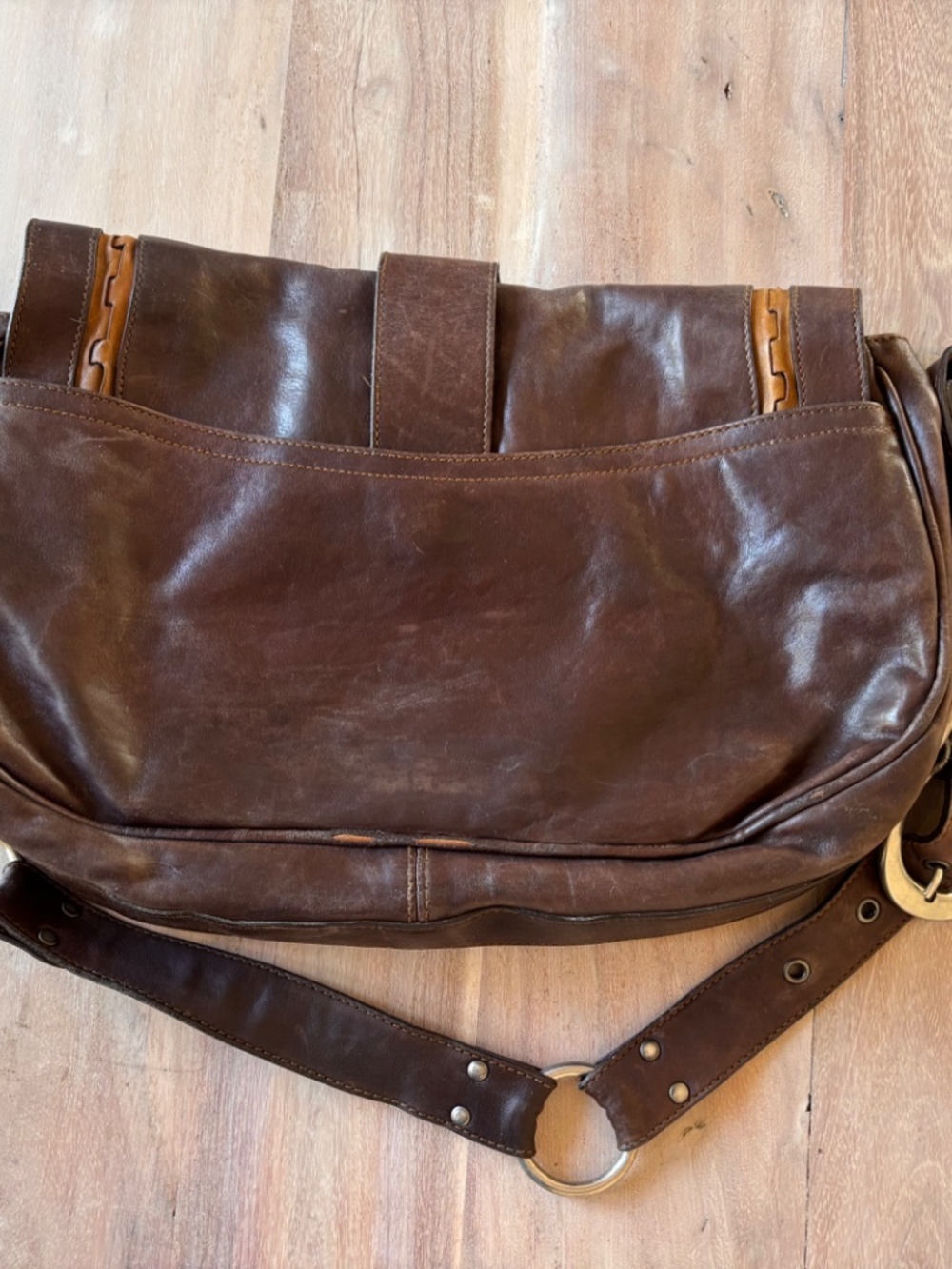 Christian Dior Gaucho Double Saddle Shoulder Bag - Picture 2 of 3